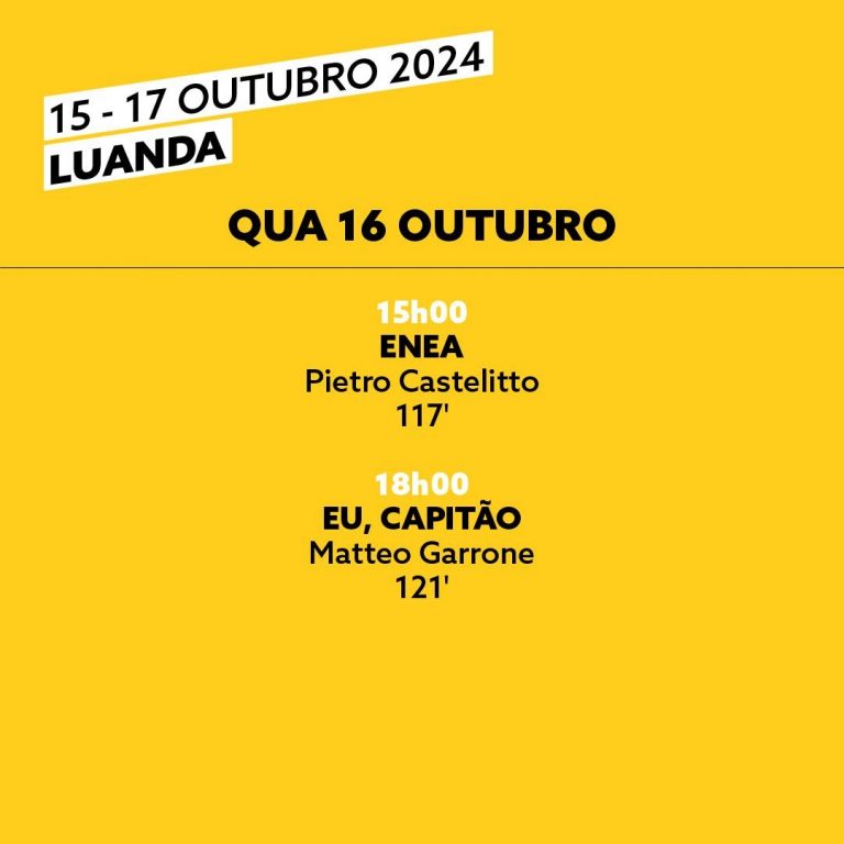 Banner programação quarta 16